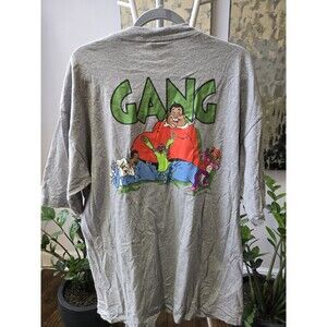 VTG Fat Albert T Shirt XXL Cartoon 90s Y2K  Scene Not Herd New York DOUBLE SIDE